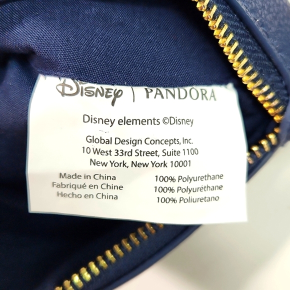 Disney Pandora Mickey Minnie Limited Edition Wristlet Travel Bag - Picture 6 of 7